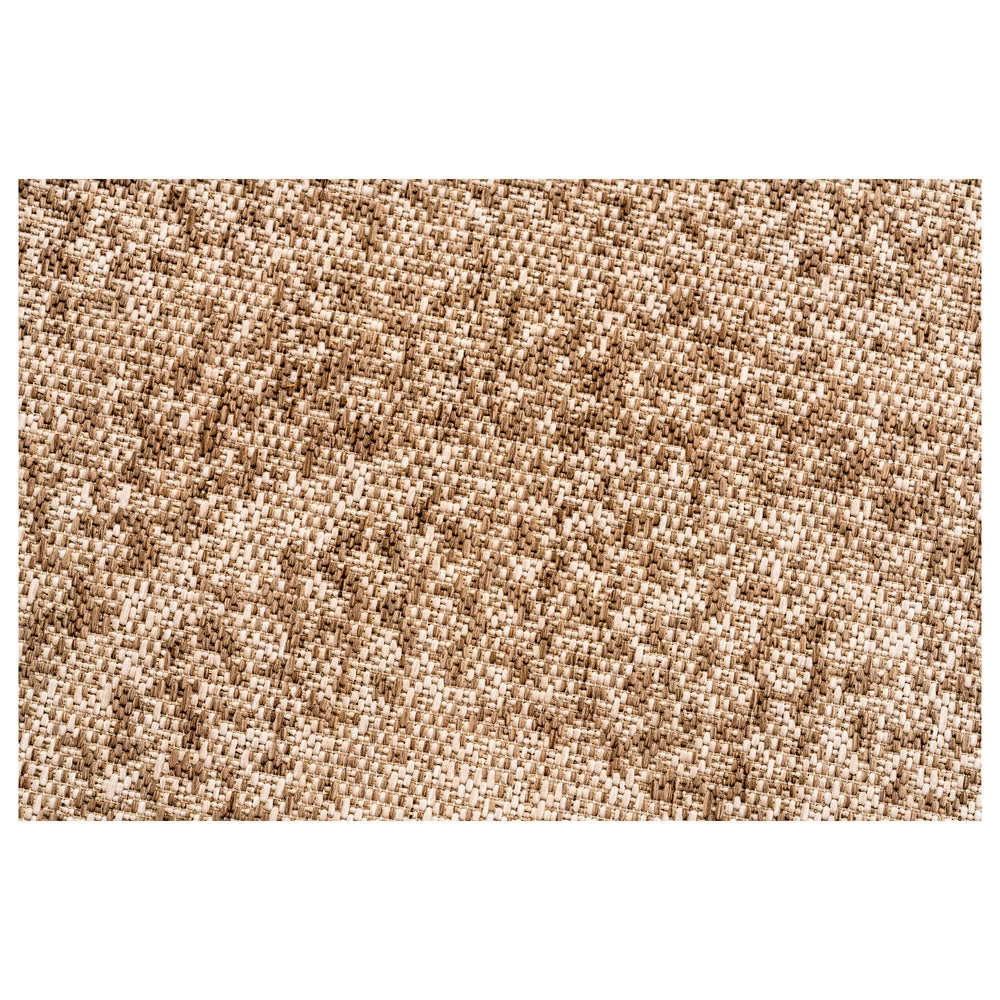 Deja Distressed Round Indoor/Outdoor Polypropylene Rug 4 Deja Distressed Round Indoor/Outdoor Polypropylene Rug - Image 4