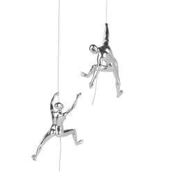 Climbing Sculpture Set/2 Steel Finish