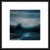 Cerulean Dawn II Framed Print