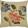 Two Blue Hydrangea Cushion