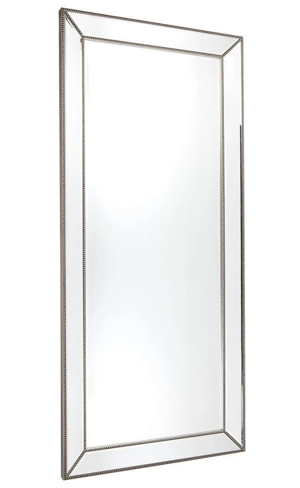 Zeta Floor Mirror Antique Silver 2 Zeta Floor Mirror Antique Silver - Image 2