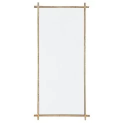 Evora Floor Mirror Gold