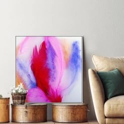 Catch Me 2 Photographic Canvas Print With Floating Frame -Home Decoration Store shopify TAN 072 catch me 2 SQ WHT RM