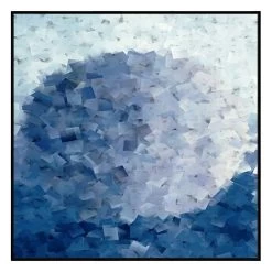 Atmospheric Digital Canvas Print With Floating Frame