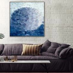Atmospheric Digital Canvas Print With Floating Frame -Home Decoration Store shopify UZK 743 ATMOSPHERIC SQ NAT RM
