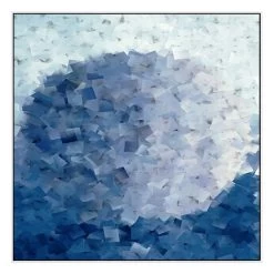 Atmospheric Digital Canvas Print With Floating Frame -Home Decoration Store shopify UZK 743 ATMOSPHERIC SQ WHT