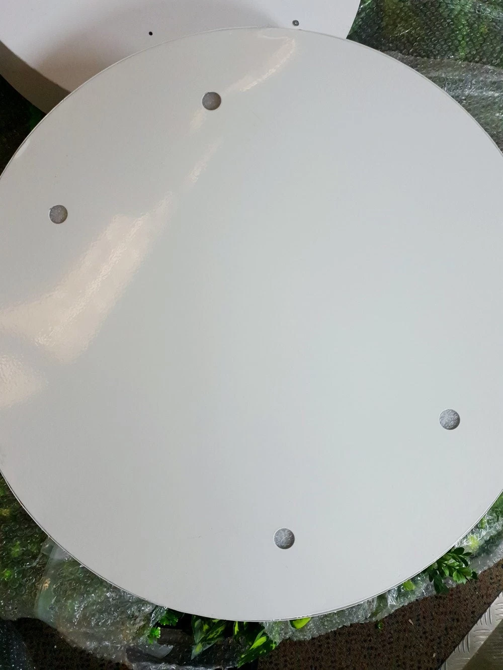 Artificial Indoor Green Wall Disc Art Philodendron 60cm 5 Artificial Indoor Green Wall Disc Art Philodendron 60cm - Image 5