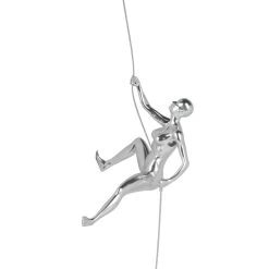 Climbing Woman "D" Steel Finish -Home Decoration Store shopify a25beeee781367ca66970851d9a8ad29 climbing woman d steel finish