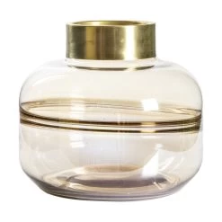 Mona Vase Amber Lustre Large 225x225x200mm -Home Decoration Store shopify a4810ba6559bc5861882c61d95802472 mona vase amber lustre large 225x225x200mm