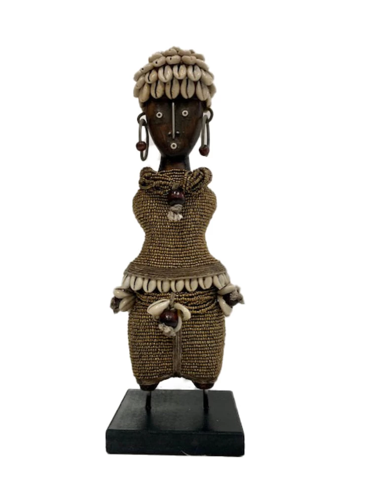 Ndamji Beaded Doll 25-34cmH 4 Ndamji Beaded Doll 25-34cmH - Image 4