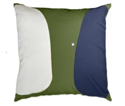 Outdoor Global - Earth Lines Lounge Cushion 55 X 55cm Navy & Green
