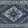 Stacy Indoor/Outdoor Polypropylene Agidir Heritage Rug - Blue/Cream