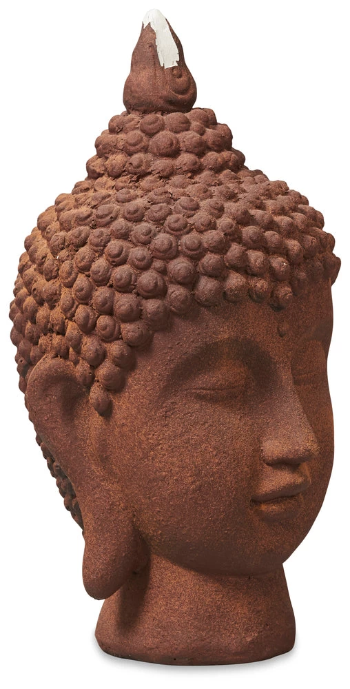 Banyu Small Head Statue - Terracotta 2 Banyu Small Head Statue - Terracotta - Image 2