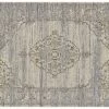 Stacy Indoor/Outdoor Polypropylene Jaipur Medallion Rug - Cream/Blue
