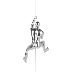 Climbing Man 'D' Steel Finish -Home Decoration Store shopify af2f3623c852db8241645daca183147e climbing man d steel finish