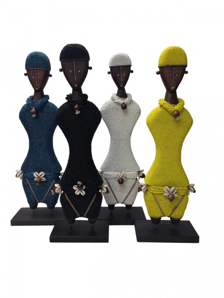 Ndamji Beaded Doll 45-54cmH 2 Ndamji Beaded Doll 45-54cmH - Image 2