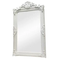 Antoinette Floor Mirror White