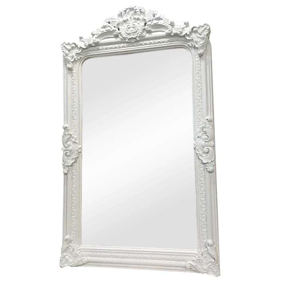 Antoinette Floor Mirror White 1 Antoinette Floor Mirror White