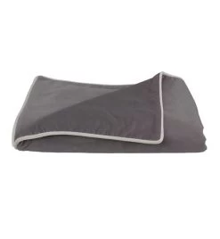 Christian Grey Velvet Throw