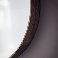 Rise Walnut Round Mirror Small -Home Decoration Store shopify b91421cee78d19465ea1f1143e698beb rise walnut round mirror small