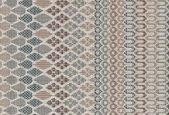 Stacy Indoor/Outdoor Polypropylene Morocco Stripe Rug - Multi