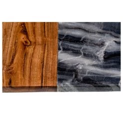 Sita Rectangle Grey Marble & Wood Board - Grey/Natural -Home Decoration Store shopify ba5d99fc6f0186d3a627e9ea8f76a4fe sita rectangle grey marble wood board grey natural