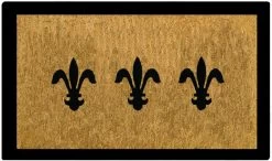 Fleur De Lys Doormat