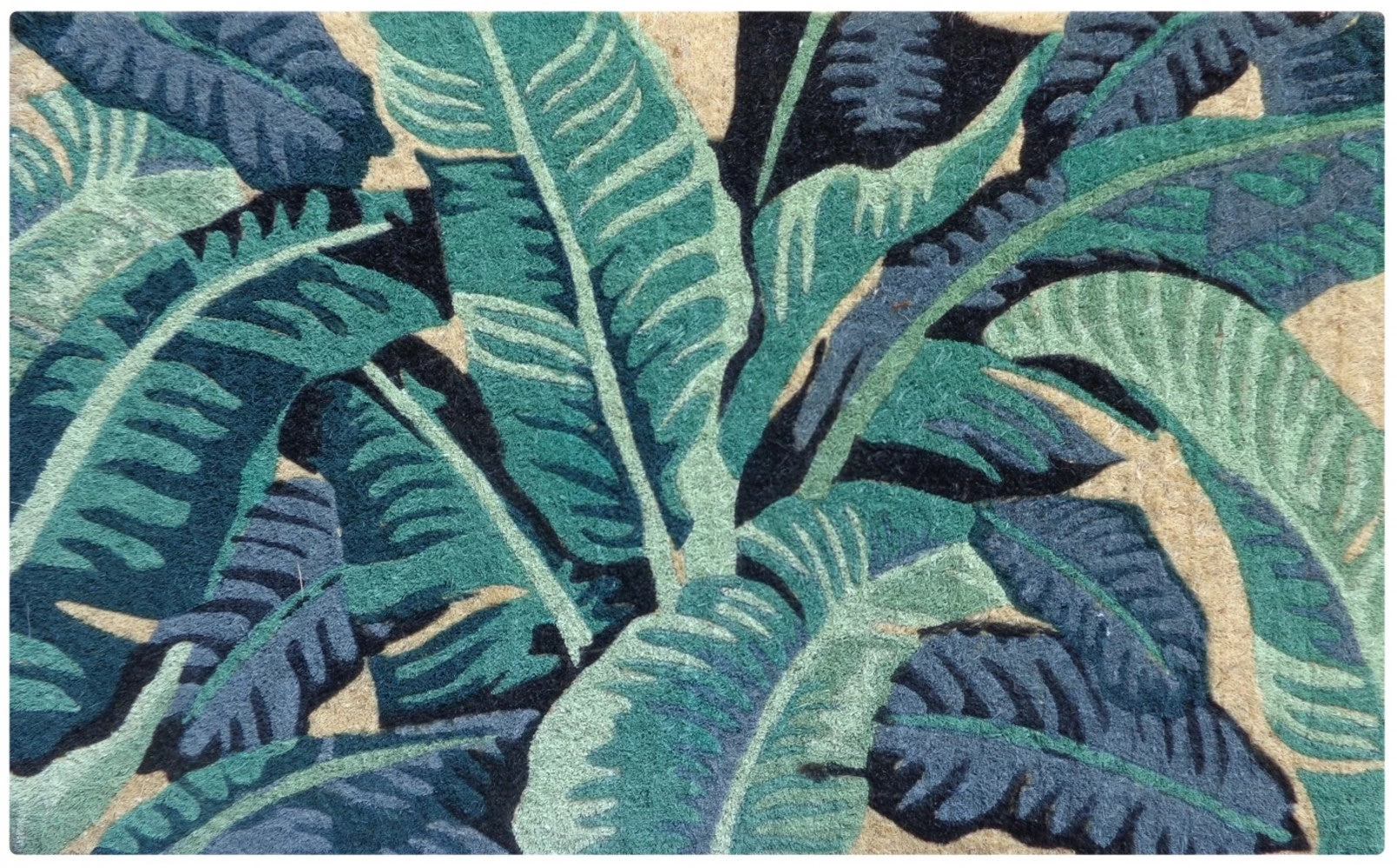 Tropical Leaves Doormat 1 Tropical Leaves Doormat