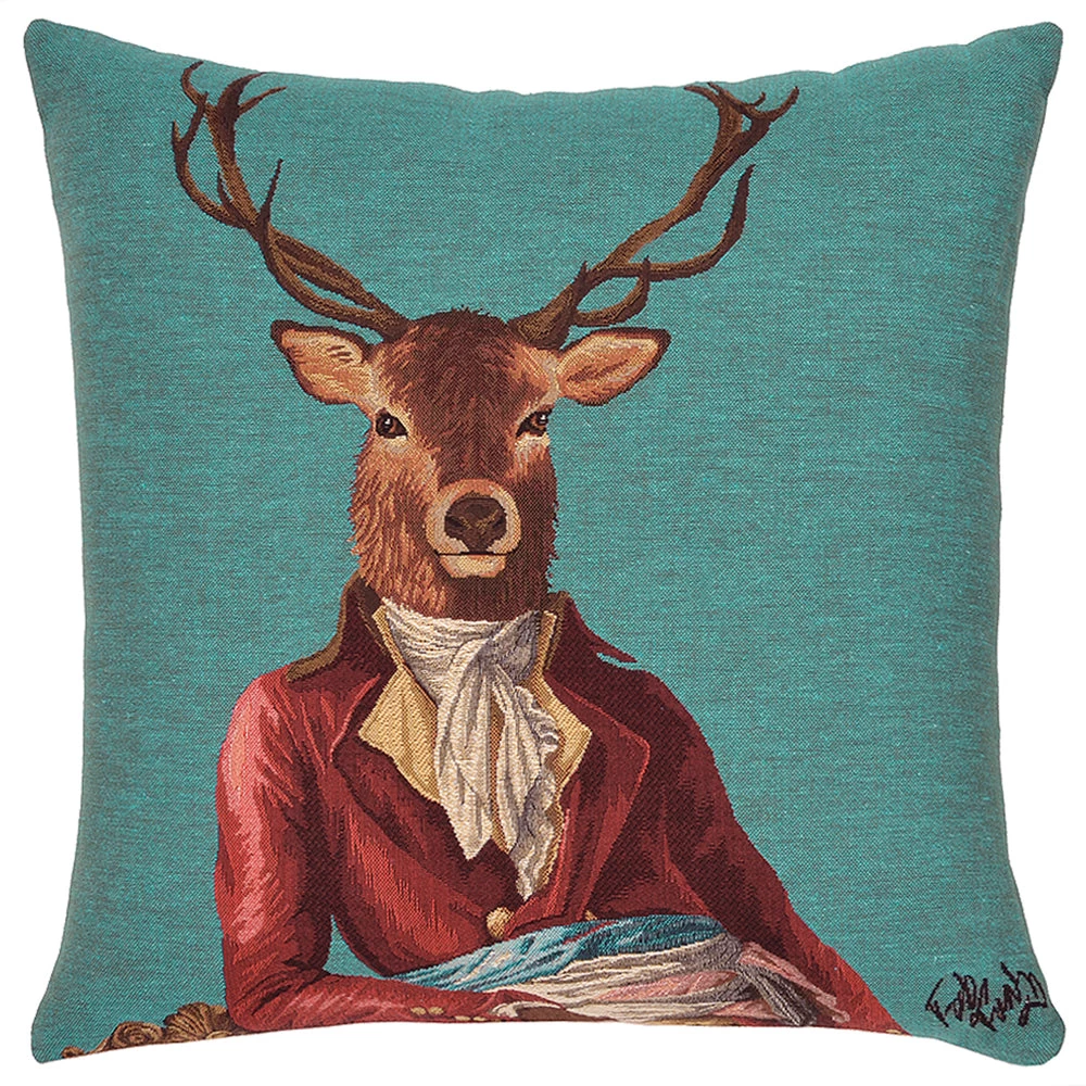 Regal Deer Cushion 1 Regal Deer Cushion