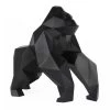 Geo Gorilla Sculpture Matt Black