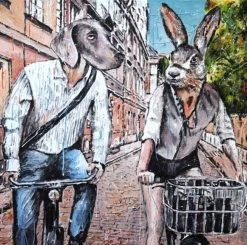 Their Tour De France Was Filled With Love, Passion And Romance But Not Much Cycling Print