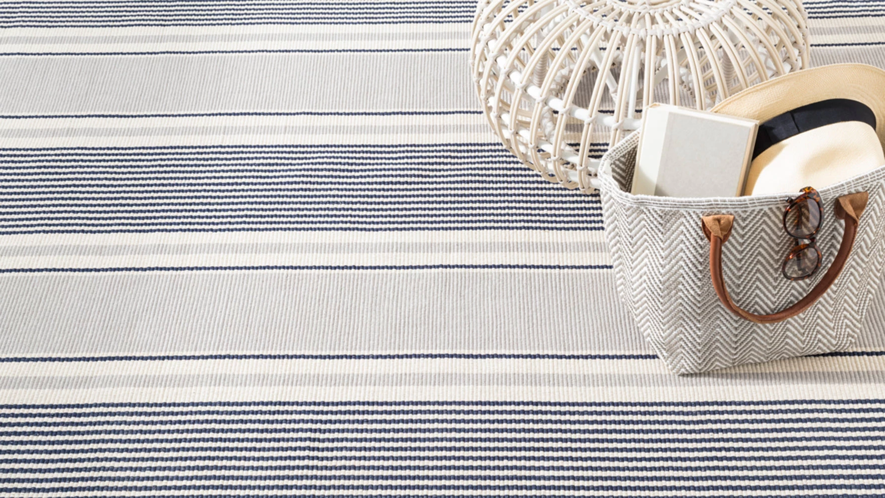 Gunner Stripe Cotton Rug 4 Gunner Stripe Cotton Rug - Image 4