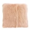 Goat Fur Cushion Rose Water
