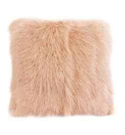 Goat Fur Cushion Rose Water