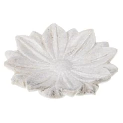 Sita Set Of 2 Marble Flower Dishes -Home Decoration Store shopify c8f27b1f1265c4875f06ac552eb98683 sita set of 2 marble flower dishes