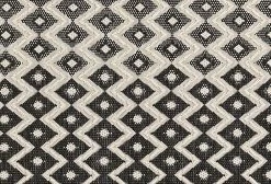 Stacy Indoor/Outdoor Polypropylene Daphne Diamond Rug - Cream/Black -Home Decoration Store shopify ccb490f086f11a05d1f1d4f400ecc344 stacy indoor outdoor polypropylene daphne diamond rug cream black