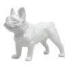 French Bulldog Standing White Gloss