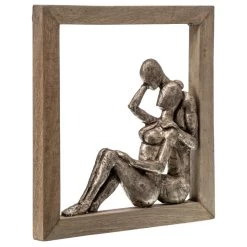 Couple Sitting In Frame - Grey/Natural -Home Decoration Store shopify cd5fd762eb68521ee6527b00a6682166 couple sitting in frame grey natural