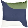 Outdoor Global - Earth Dunes Lounge Cushion 55 X 55cm Navy & Green