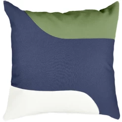Outdoor Global - Earth Dunes Lounge Cushion 55 X 55cm Navy & Green