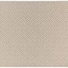 Stacy Indoor/Outdoor Polypropylene Herringbone Classic Rug - Cream/Sand