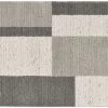 Colette Polyester Block Indoor Rug - Taupe/Beige