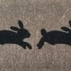 Four Rabbits French Doormat