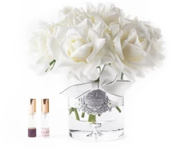 Cote Noire Dozen Roses White