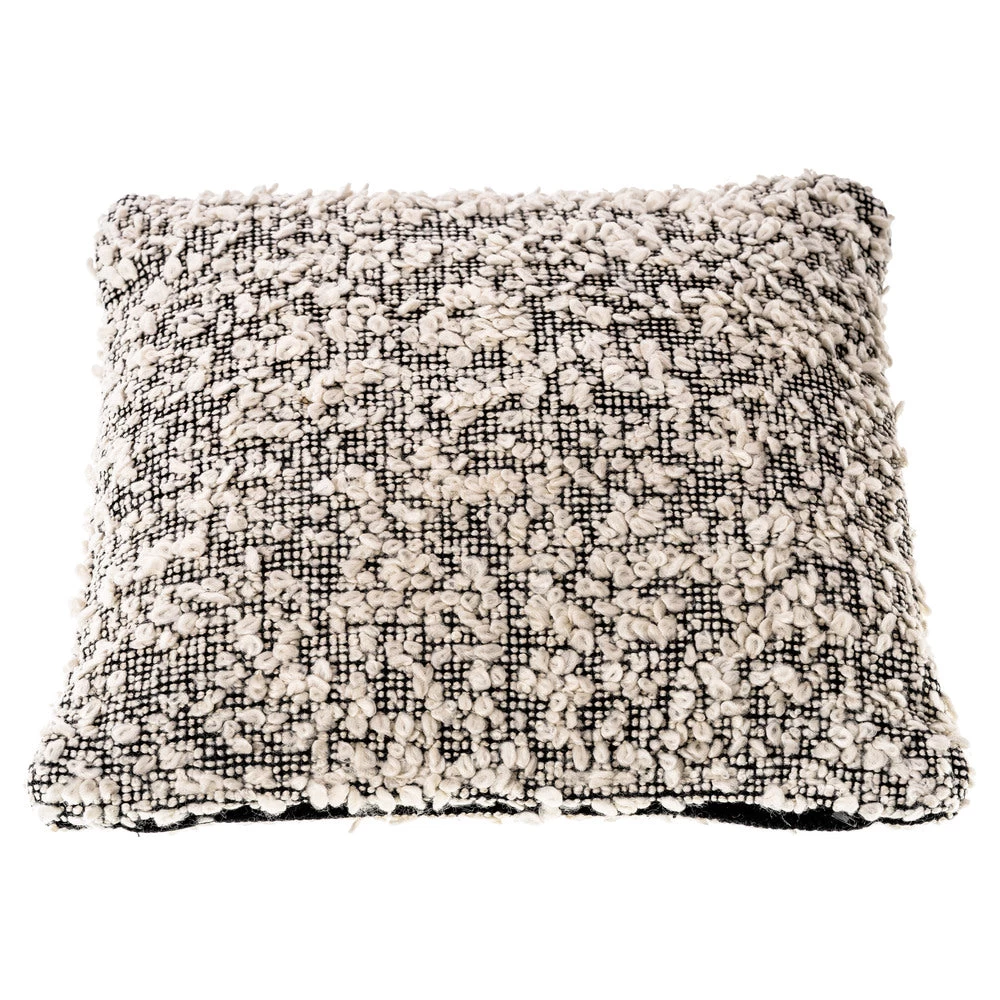 Tegan 75cm Cushion - Natural/Black 3 Tegan 75cm Cushion - Natural/Black - Image 3