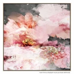 Petalia Blooms Canvas Print With Floating Frame