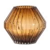 Tanya Tapered Vase Brown 230x230x200mm