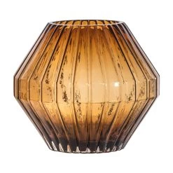 Tanya Tapered Vase Brown 230x230x200mm