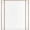 Zeta Wall Mirror Antique Gold Large