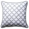 Lace Screen Black Lounge Cushion